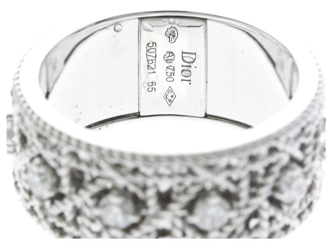 Christian Dior My Dior Diamond Ring Silvery - view 7