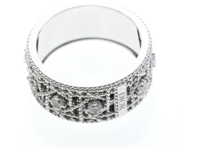 Christian Dior My Dior Diamond Ring Silvery - view 9