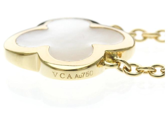 Collana Pendente Van Cleef & Arpels Pure Alhambra D'oro - vista 3