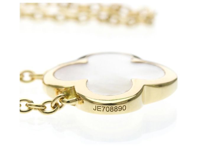 Collana Pendente Van Cleef & Arpels Pure Alhambra D'oro - vista 5