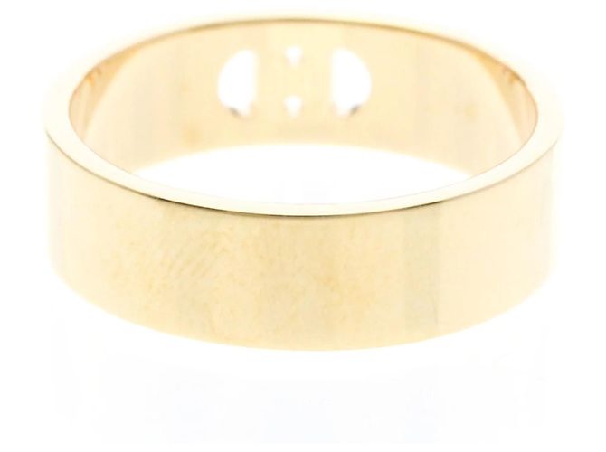 Ring Hermès Bague Hermes H Dunkle Diamond Doré - vue 3