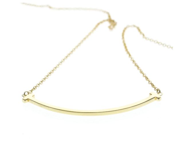 Autre Marque Collar Tiffany T Smile Small Size Dorado - vista 4