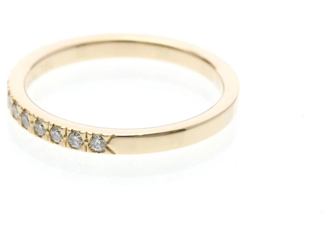 Autre Marque Anello Tiffany Novoring in Oro Rosa e Diamanti D'oro - vista 2