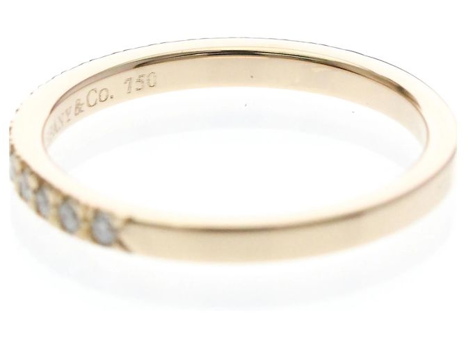 Autre Marque Anello Tiffany Novoring in Oro Rosa e Diamanti D'oro - vista 6