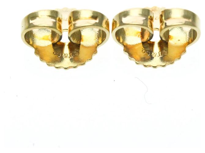Autre Marque Orecchini a cerchio Tiffany T-wire in oro 18K D'oro - vista 10