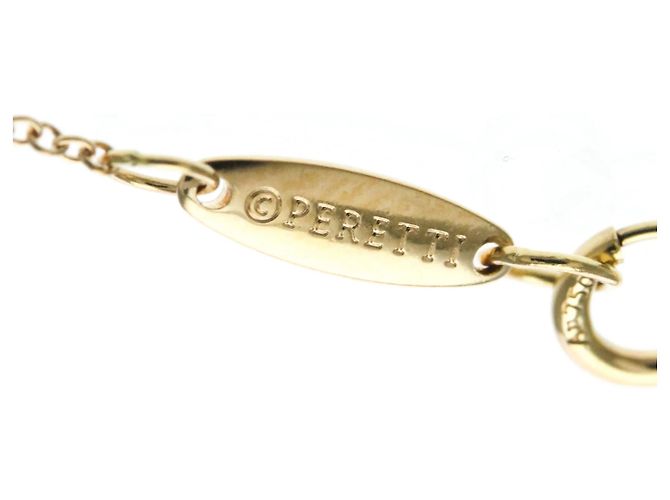 Autre Marque Bean Halskette Extra Mini in 18K Roségold Golden - Ansicht 12