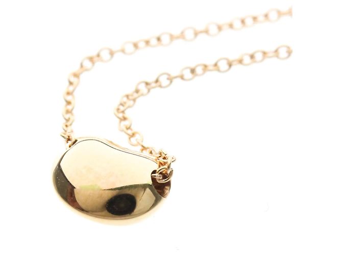 Autre Marque Bean Halskette Extra Mini in 18K Roségold Golden - Ansicht 7