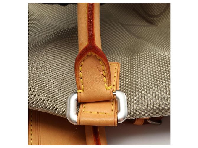 Borsa Boston/Borsa a mano 2-Way Louis Vuitton Souverain Sable Marrone Beige - vista 16
