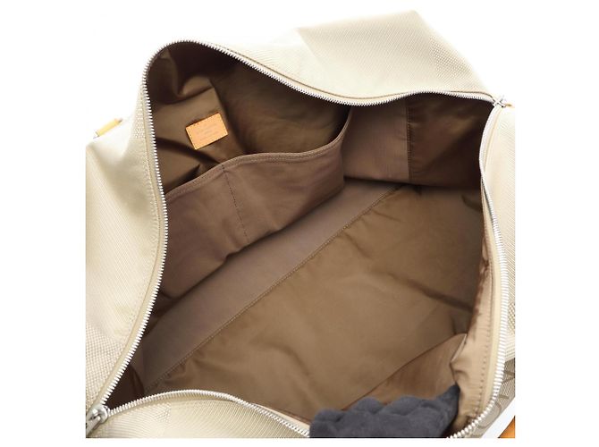 Borsa Boston/Borsa a mano 2-Way Louis Vuitton Souverain Sable Marrone Beige - vista 3