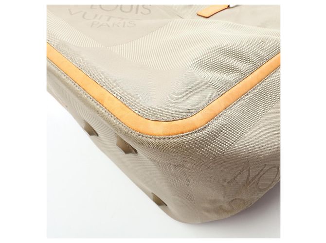 Borsa Boston/Borsa a mano 2-Way Louis Vuitton Souverain Sable Marrone Beige - vista 9