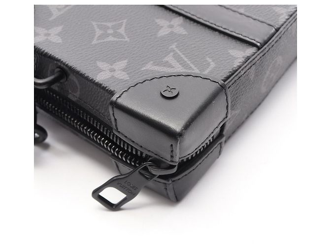 Sac à épaule portefeuille Soft Trunk Louis Vuitton Noir - vue 6