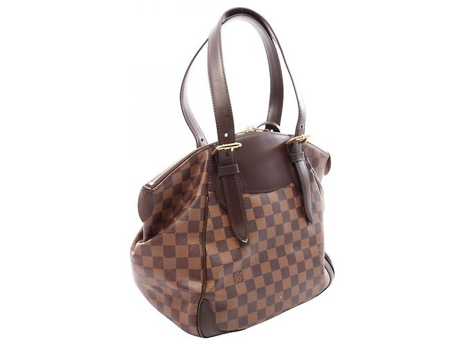 Borsa a tracolla Louis Vuitton Verona MM Marrone Damier ebene - vista 2