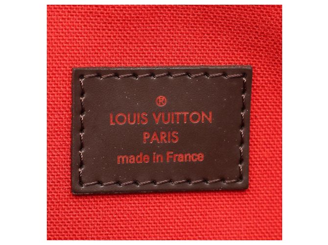 Borsa a tracolla Louis Vuitton Verona MM Marrone Damier ebene - vista 4