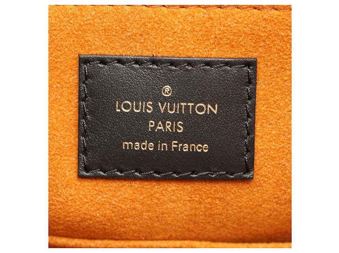 Borsa Tote Louis Vuitton OnTheGo GM Monogram Empreinte Noir Nero - vista 4