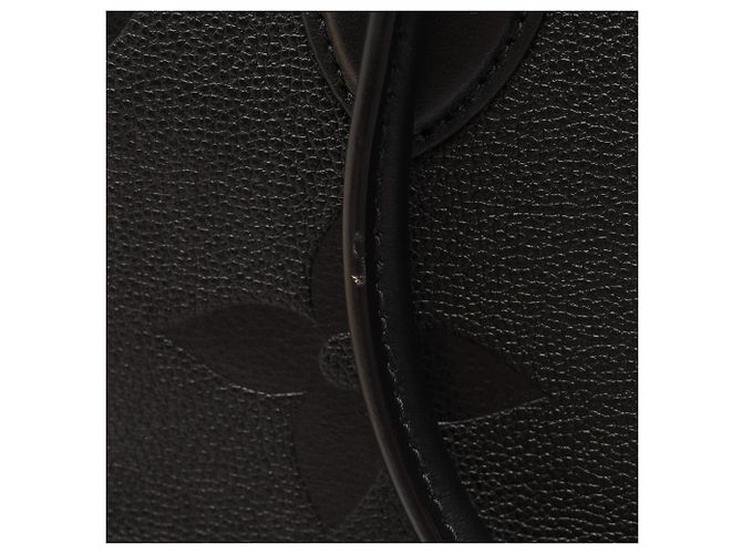 Borsa Tote Louis Vuitton OnTheGo GM Monogram Empreinte Noir Nero - vista 6
