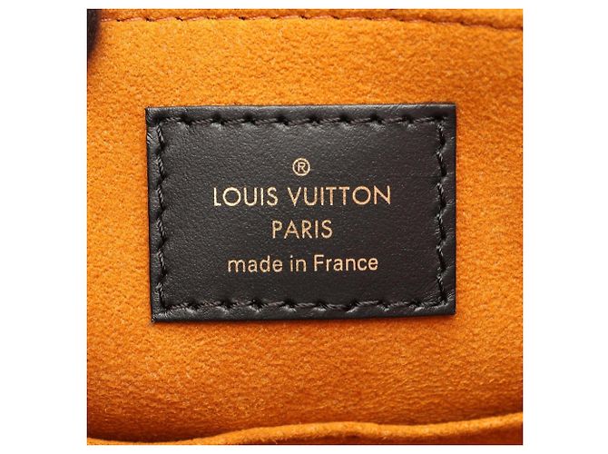 Borsa Tote Louis Vuitton OnTheGo GM Monogram Empreinte Noir Nero - vista 4