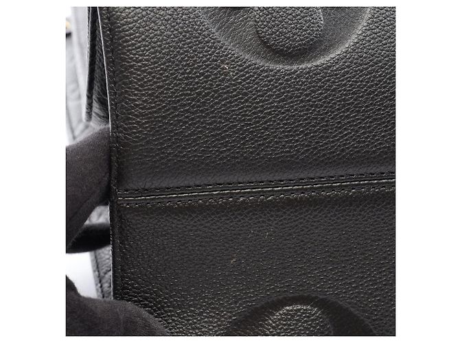 Borsa Tote Louis Vuitton OnTheGo GM Monogram Empreinte Noir Nero - vista 7