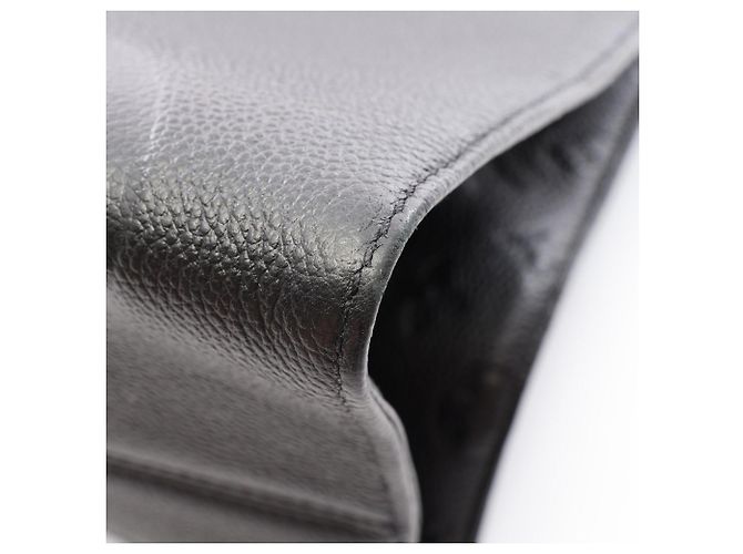 Borsa Tote Louis Vuitton OnTheGo GM Monogram Empreinte Noir Nero - vista 9