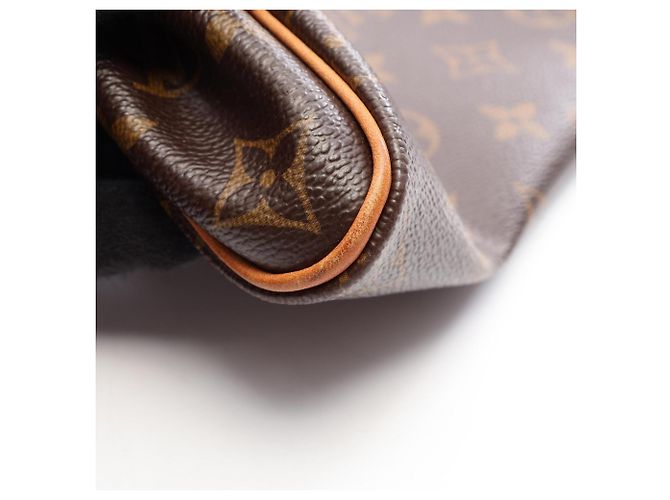Borsa a tracolla 2-Way Louis Vuitton Eva Marrone Monogramma - vista 7