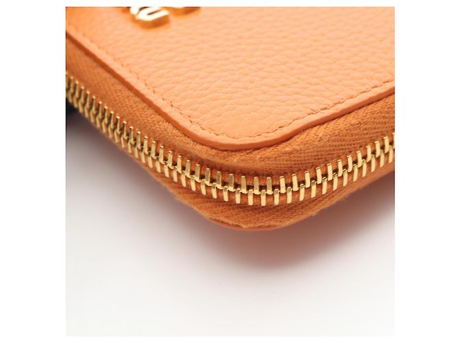 Monedero de piel naranja Miu Miu - vista 6