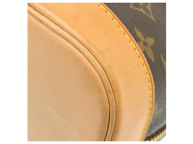Louis Vuitton Alma Monogram Canvas PM Marron - vue 5