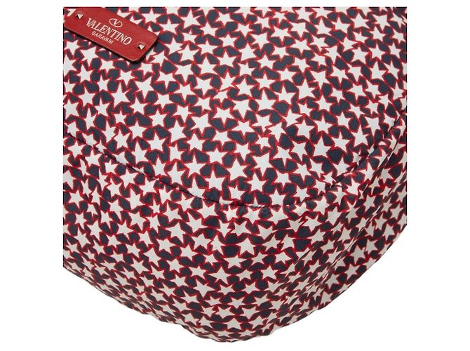 Mochila Valentino Star Roja Azul marino - vista 4