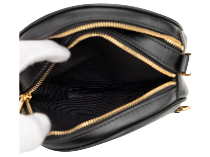 Borsa a tracolla rotonda Burberry Nero - vista 4