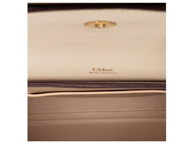 Borsa a tracolla Chloé Chloe Claire Chain Marrone Crudo - vista 4