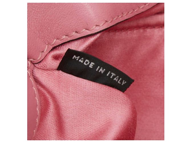 Borsa a tracolla Miu Miu Madras con catena Rosa - vista 10