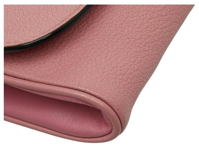Borsa a tracolla Miu Miu Madras con catena Rosa - vista 5