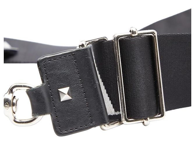 Borsa a tracolla con borchie Valentino Logo Nero - vista 6