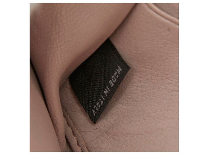 Cartera larga con cremallera redonda Miu Miu Matelassé Rosa - vista 14