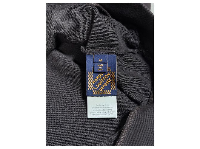 Louis Vuitton Brown Embroidered Bead Patch Hoodie Size M - view 10