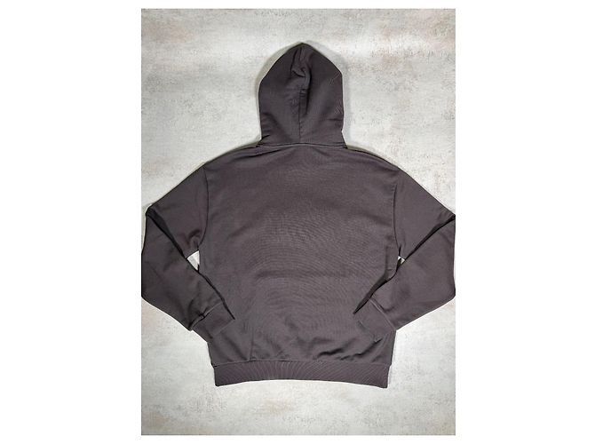Louis Vuitton Brown Embroidered Bead Patch Hoodie Size M - view 11