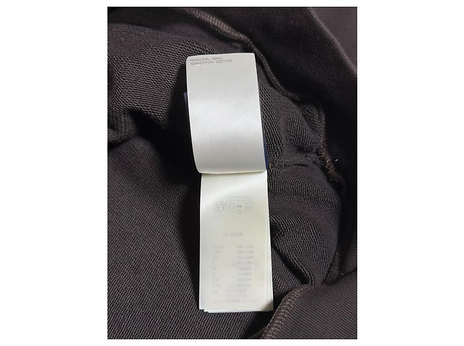 Louis Vuitton Brown Embroidered Bead Patch Hoodie Size M - view 8
