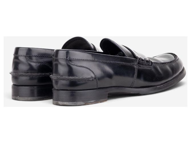 Miu Miu 2000s Penny Loafers Nero - vista 2