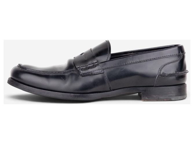 Miu Miu 2000s Penny Loafers Nero - vista 3