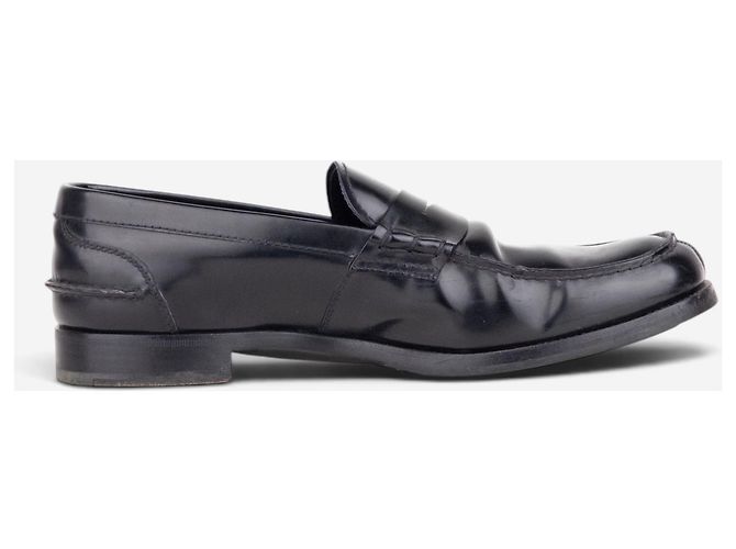 Miu Miu 2000s Penny Loafers Nero - vista 4