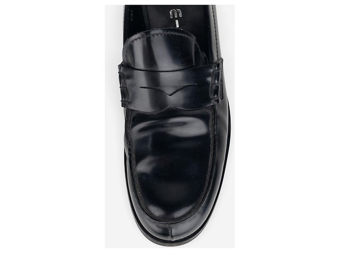 Miu Miu 2000s Penny Loafers Nero - vista 7