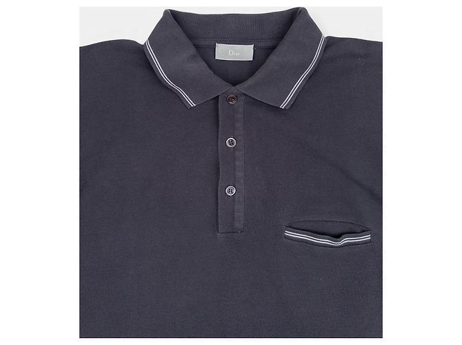 Autre Marque Polo a maniche corte Dior Homme ‘Bee’ Grigio - vista 3