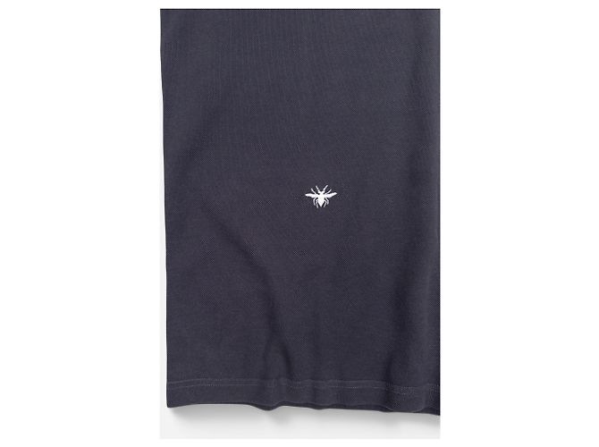 Autre Marque Polo a maniche corte Dior Homme ‘Bee’ Grigio - vista 4