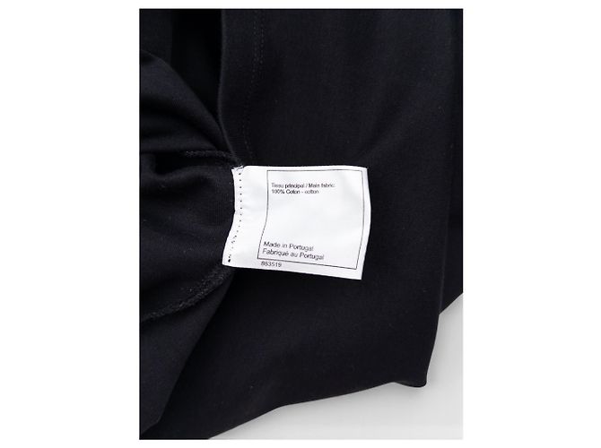 Camiseta Uniforme CC Logo Chanel by Karl Lagerfeld 2010s Negro - vista 5