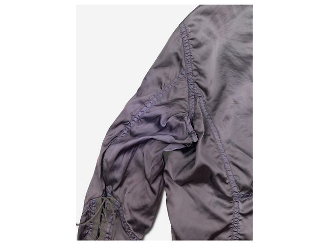 Prada 2000s Bondage Flight Parachute Jacket Grey - view 6