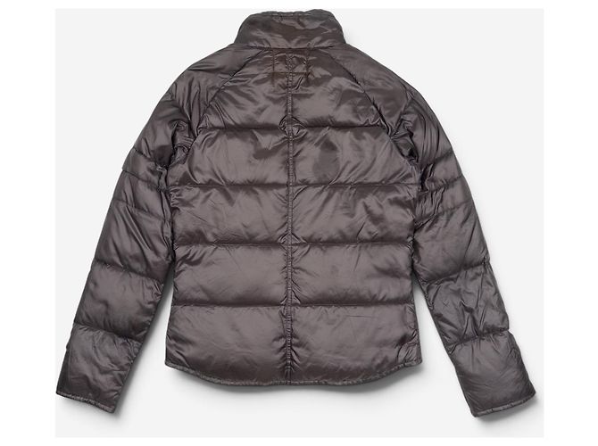 Hermès Giacca trapuntata Hermes Sellier Grigio - vista 2