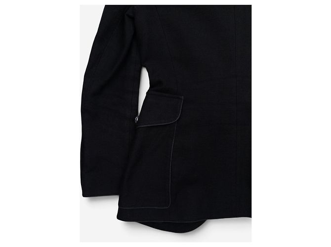 Chaqueta Blazer Militar Napoleón Balmain by Decarnin 2010s Negro - vista 5