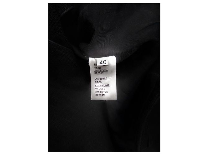 Chaqueta Blazer Militar Napoleón Balmain by Decarnin 2010s Negro - vista 8