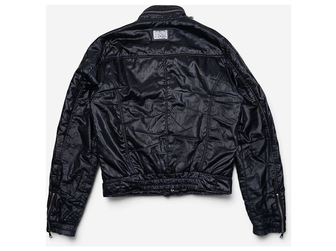 Giacca Puffer Biker Dolce & Gabbana anni 2000 Nero - vista 2