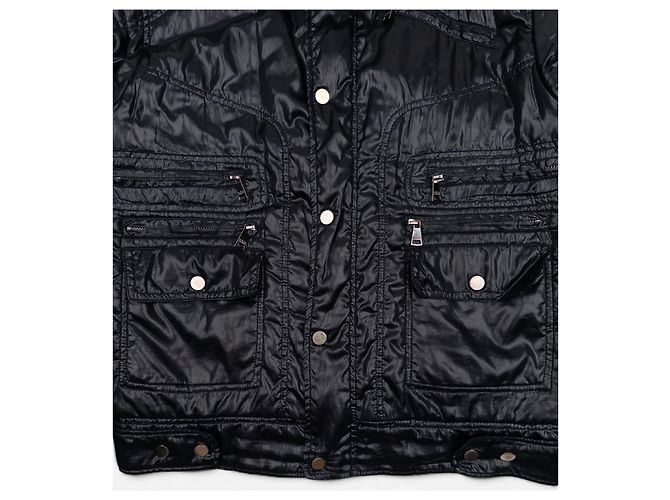 Giacca Puffer Biker Dolce & Gabbana anni 2000 Nero - vista 4