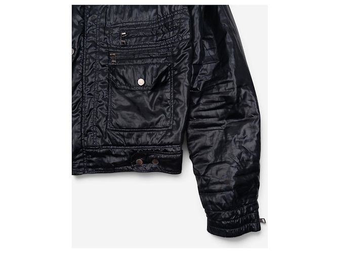 Giacca Puffer Biker Dolce & Gabbana anni 2000 Nero - vista 5