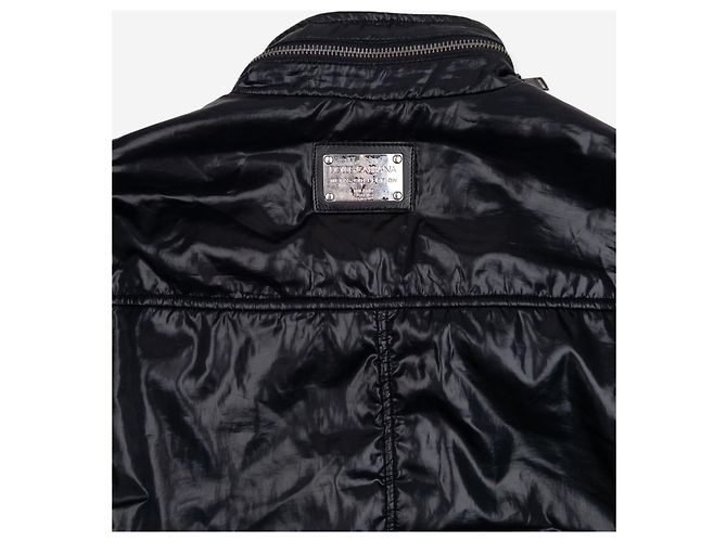 Giacca Puffer Biker Dolce & Gabbana anni 2000 Nero - vista 6
